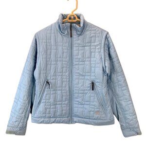Nike ACG Girls Blue Thermal Layer‎ 3 Quilted Puffer Coat Vest Style Size L 12-14